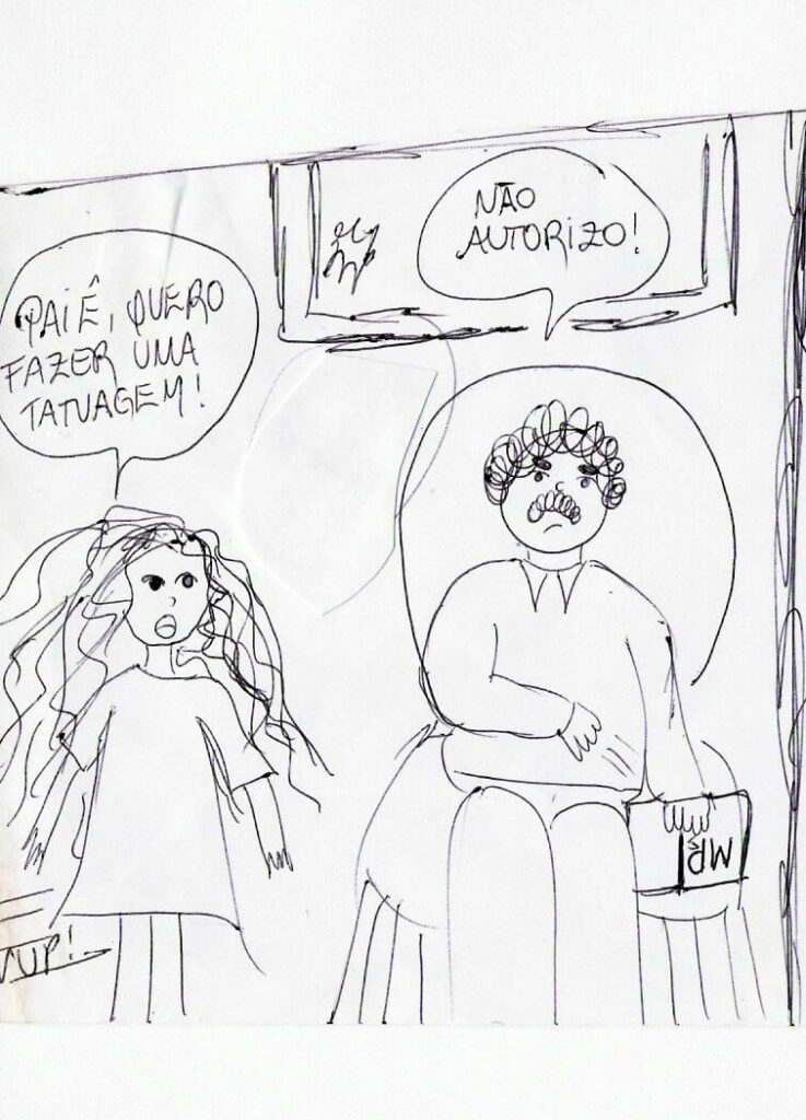 A Tatuagem Irada (ou Sobre a Liberdade)