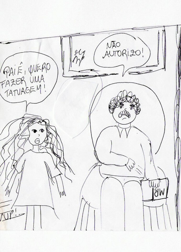 A Tatuagem Irada (ou Sobre a Liberdade)